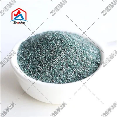 Polvo de carburo de silicio verde